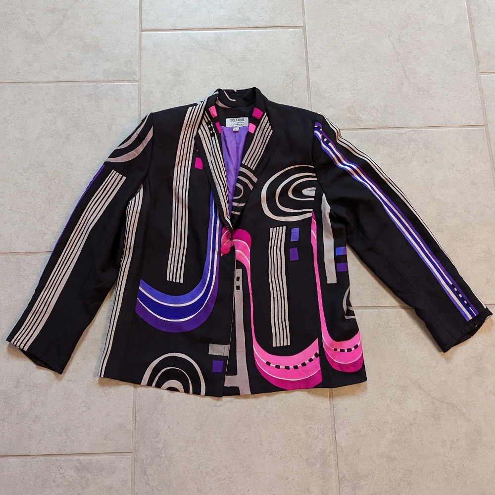 Yolanda Lorente silk blazer